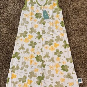 NWT Tado Muslin Baby Sleep Sack 18-24 Months (Lg) Wearable Blanket Lucky Clover